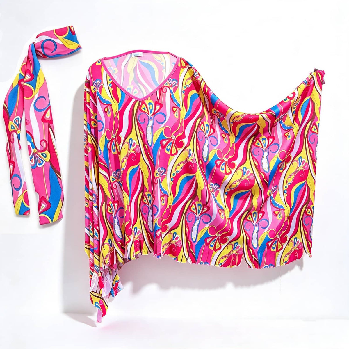 Flower Power Poncho