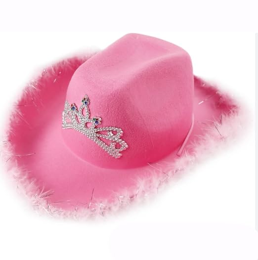 Cowboy Hat Fur Crown