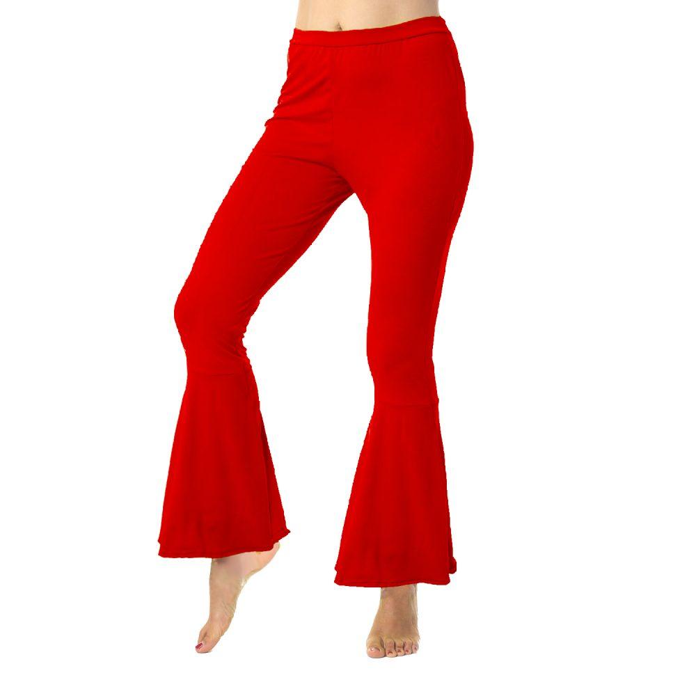 Ladies Flares Red Sowest Fancy Dress Ladies Flares Red Sowest Fancy Dress