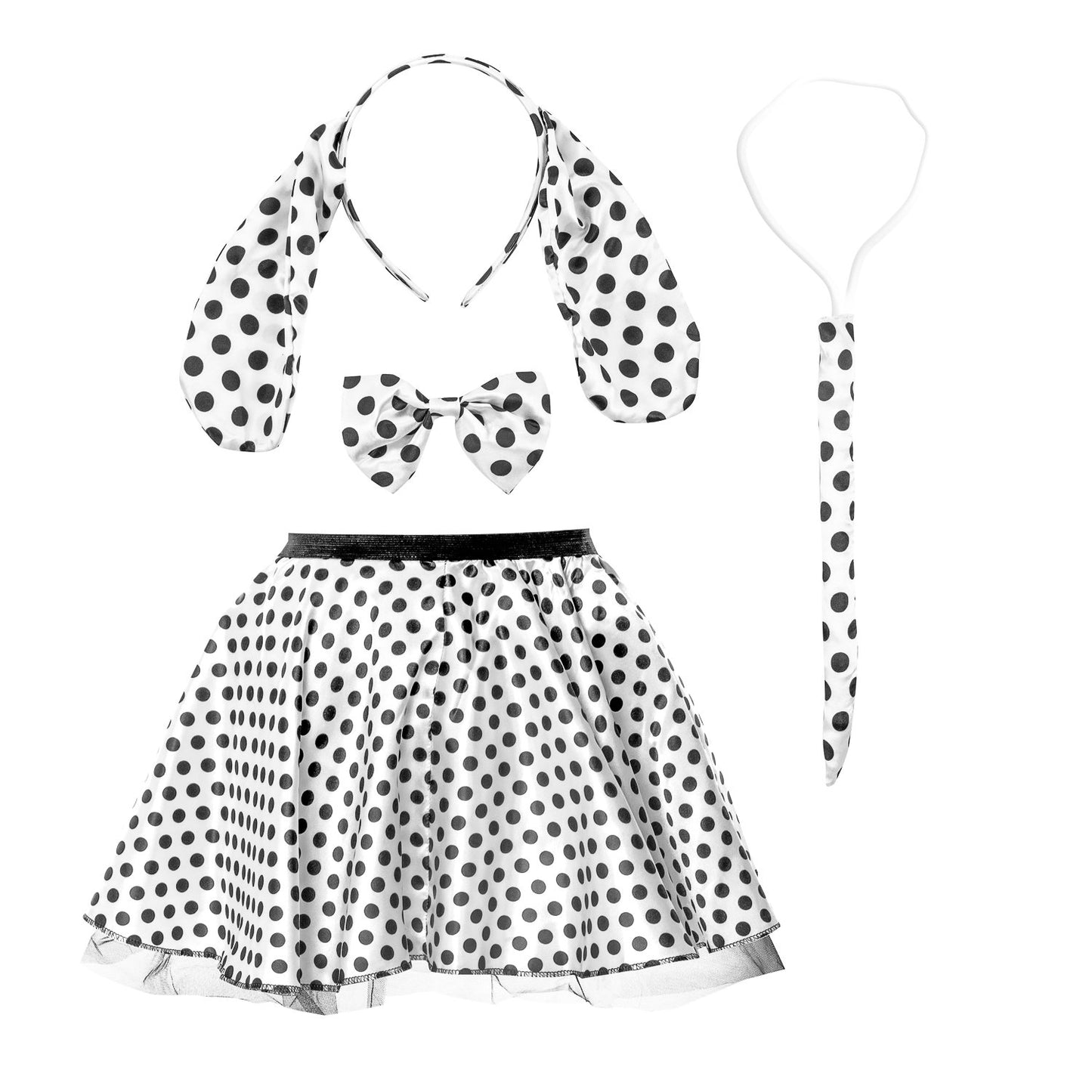 101 Dalmatian Tutu set-fancy dress costume.jpeg