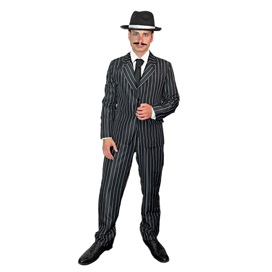 Pinstriped Gangster Suit