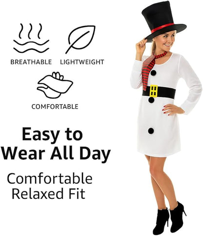 Christmas Snow Woman Fancy dress Costume