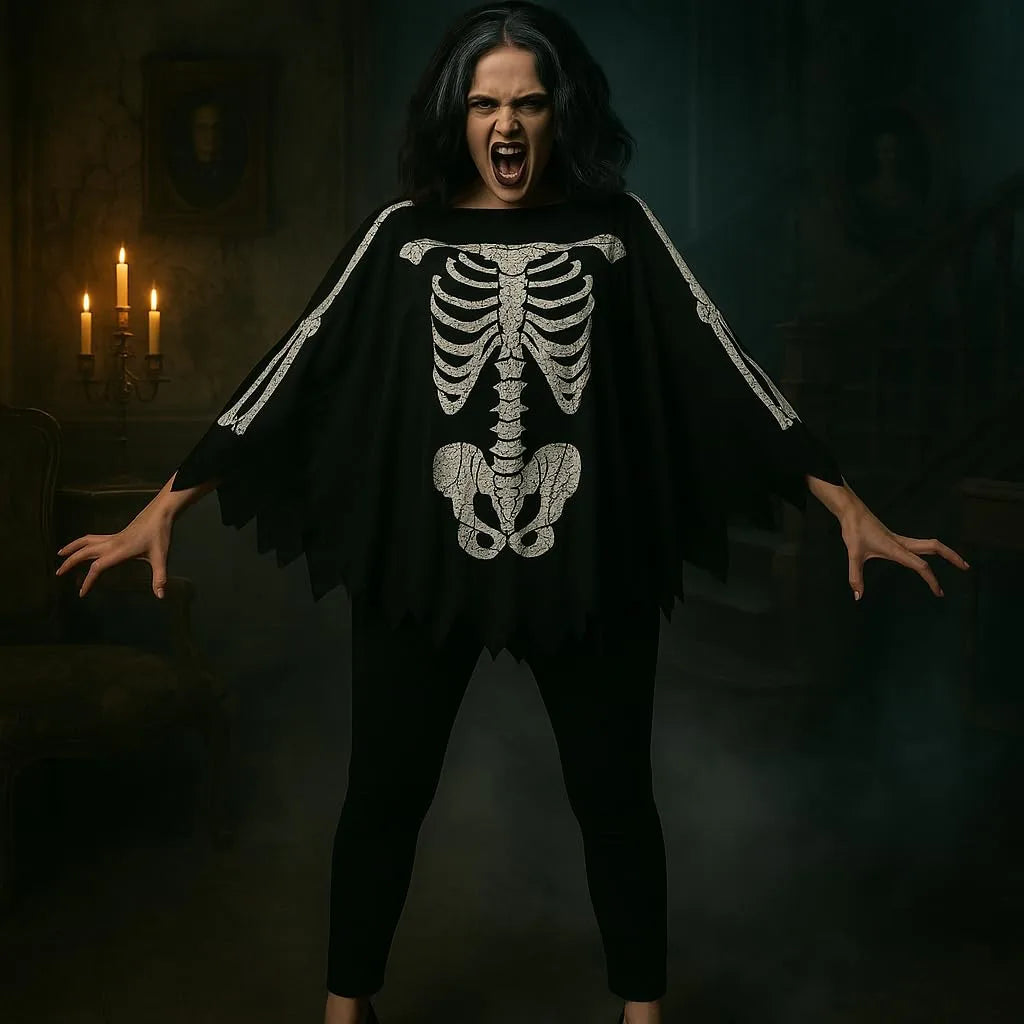 Bat Poncho Costume