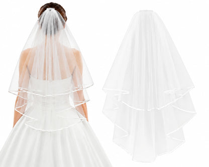 Bride to Be Veil (white)