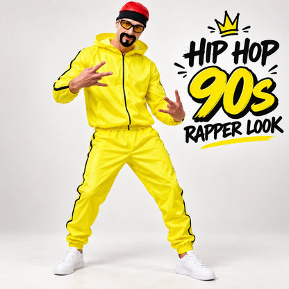 90s Gangster Rapper Fancy Dress Costume