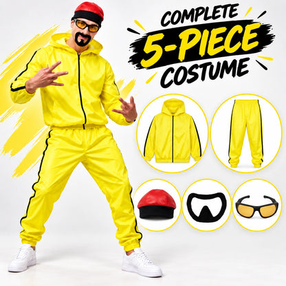90s Gangster Rapper Fancy Dress Costume