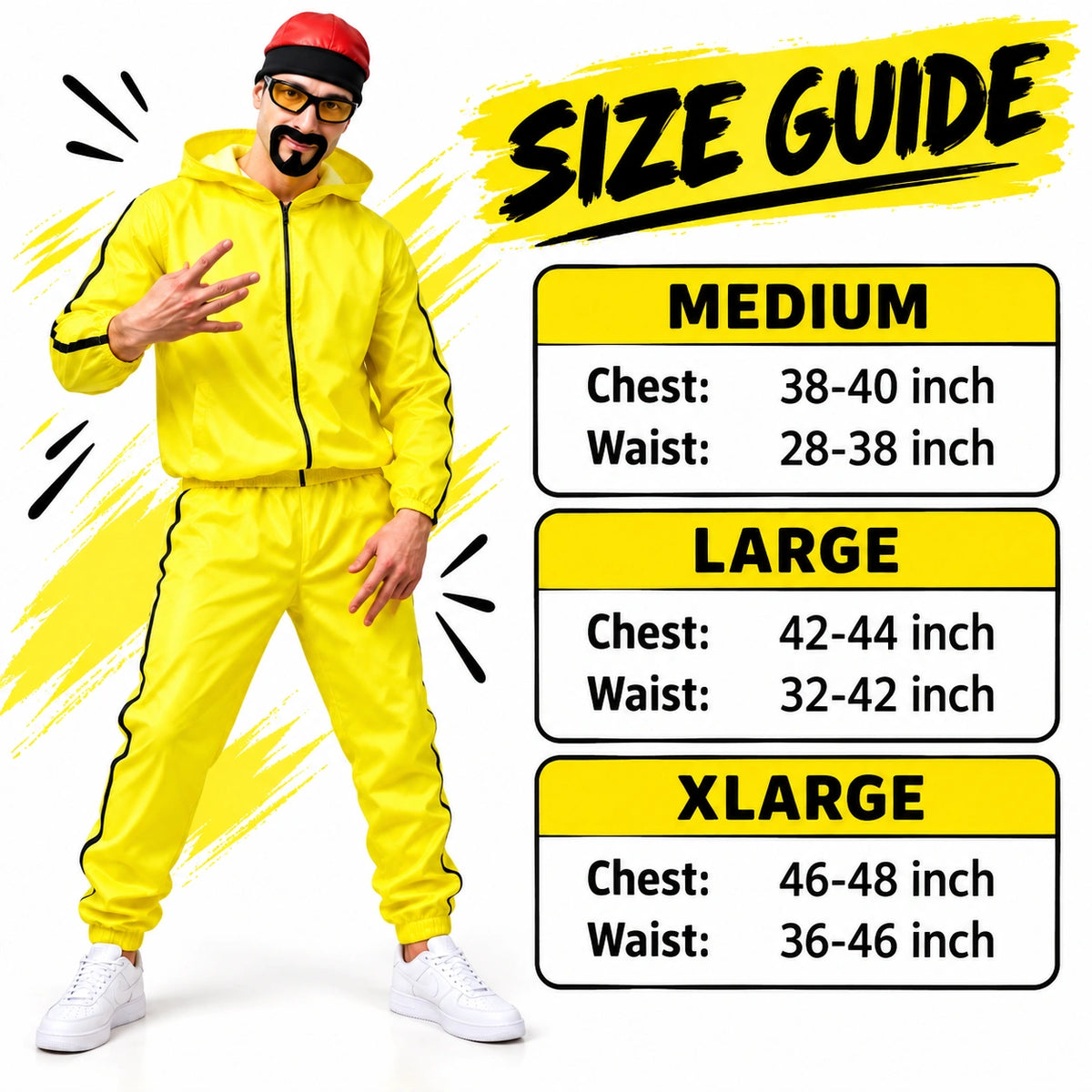 90s Gangster Rapper Fancy Dress Costume