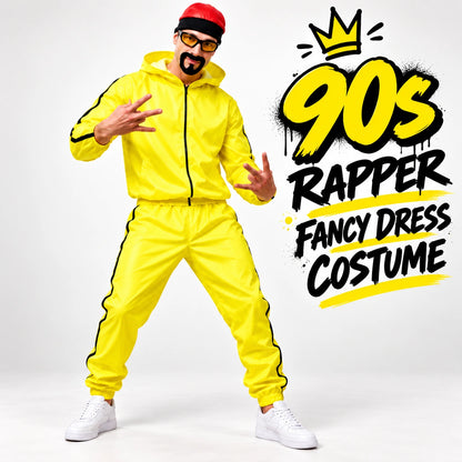 90s Gangster Rapper Fancy Dress Costume