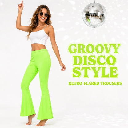 Ladies Flares Green