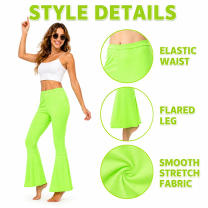 Ladies Flares Green
