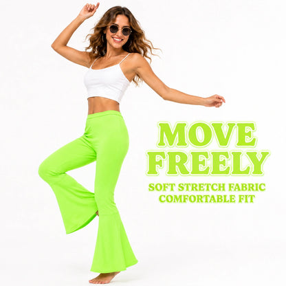 Ladies Flares Green