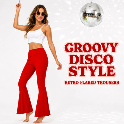 Ladies Flares Red