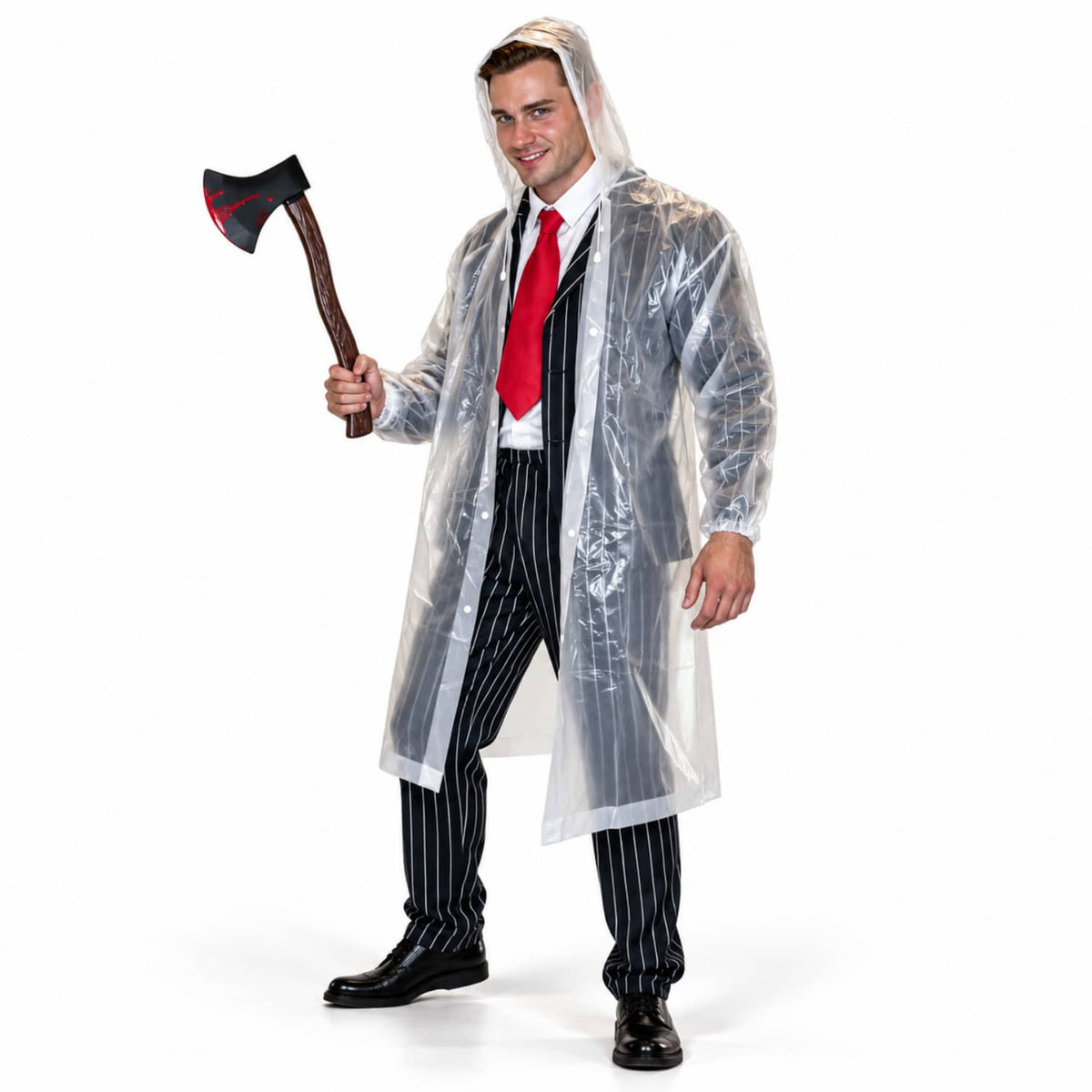 Fancy Dress Costume Physco Baterman Halloween Party Costume
