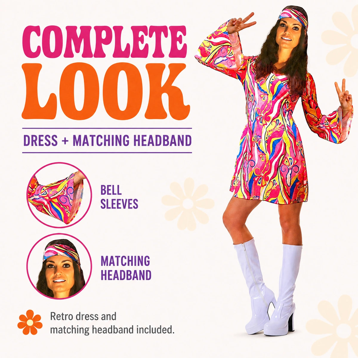 Flower Power Dress Costume