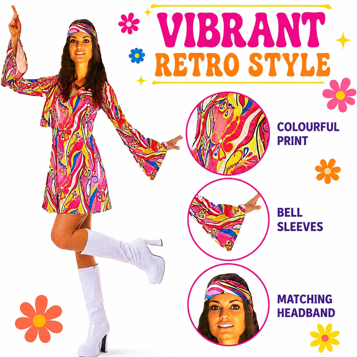 Flower Power Dress Costume