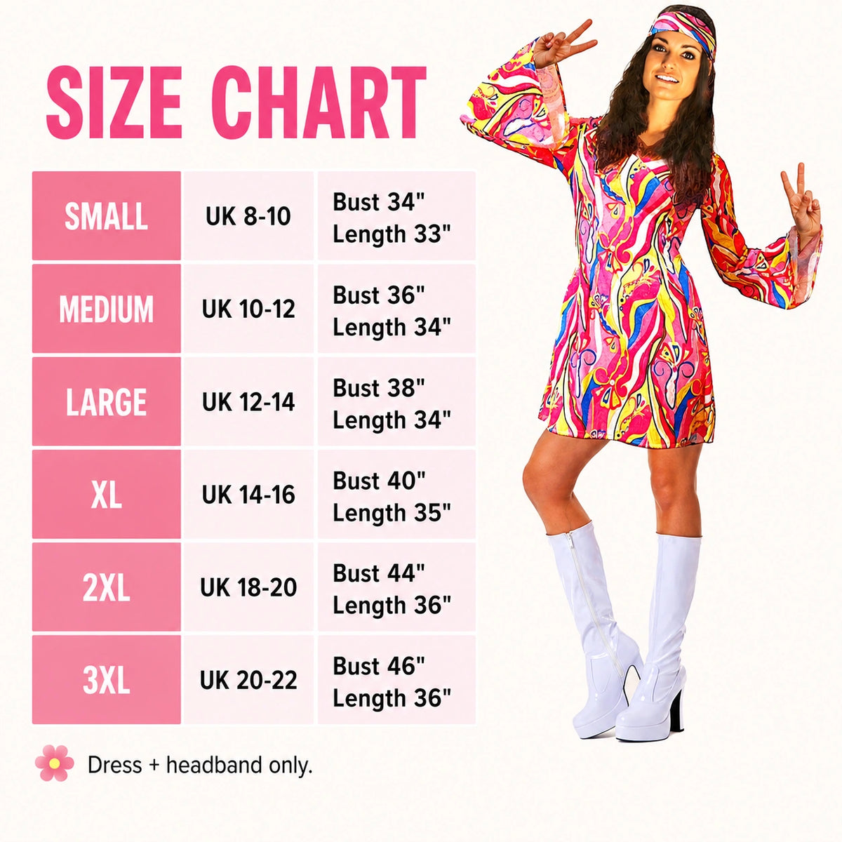 Flower Power Dress Costume