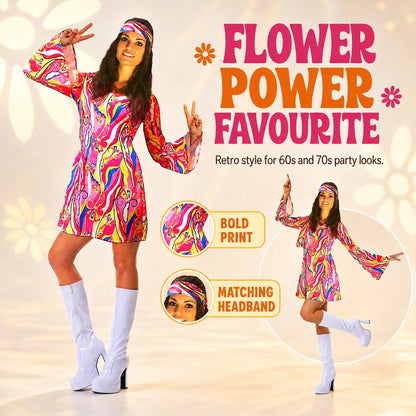 Flower Power Dress Costume