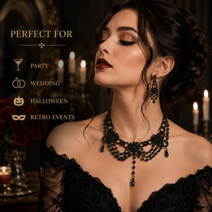 20s Bead Choker Necklace