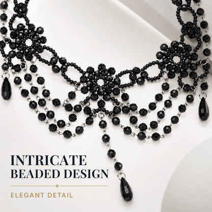 20s Bead Choker Necklace