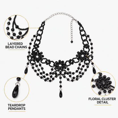 20s Bead Choker Necklace
