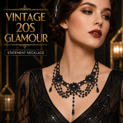 20s Bead Choker Necklace