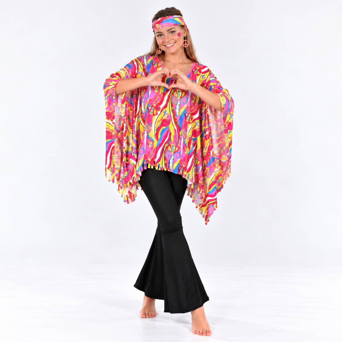 Flower Power Poncho