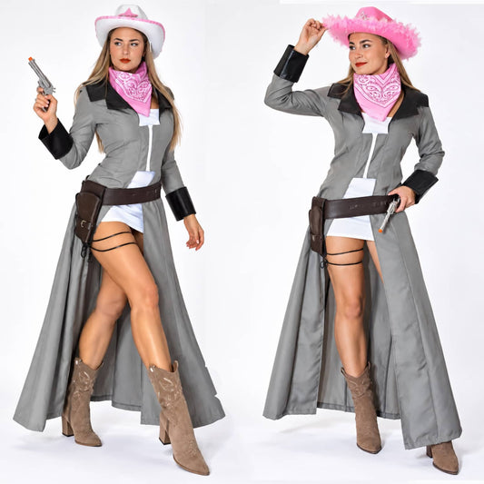 Gun Slinging Cowgirl Costume