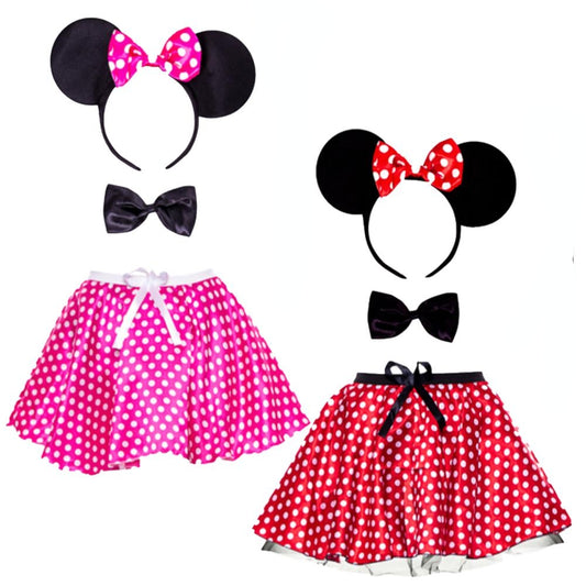 Pink & Red Mouse Tutu