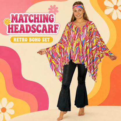 Flower Power Poncho