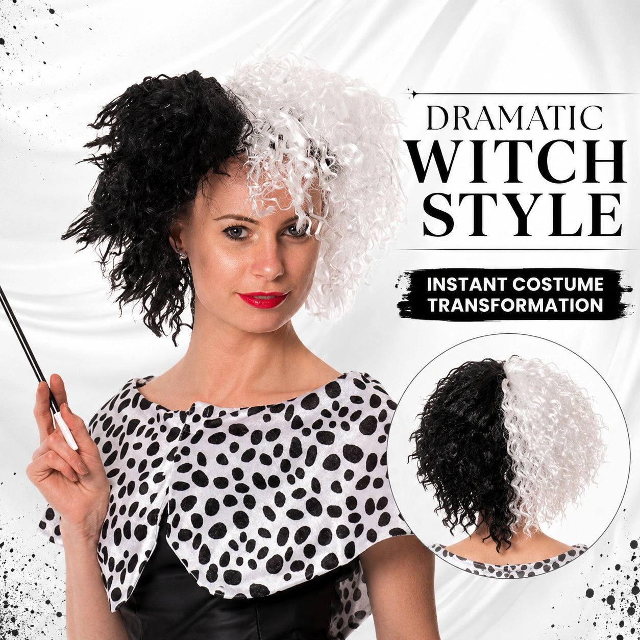 Evil Lady Costume Wig