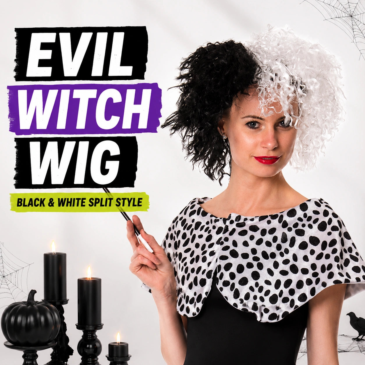 Evil Lady Costume Wig
