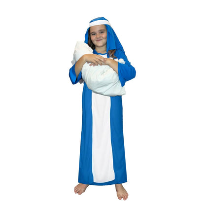 Children's Christmas Nativity Mary Fancy Dress Costume