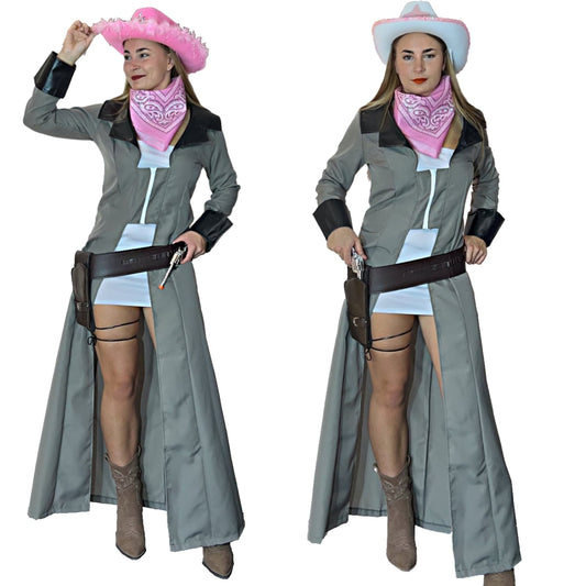 Cowgirl gun slinger fancy dress costume j.pg