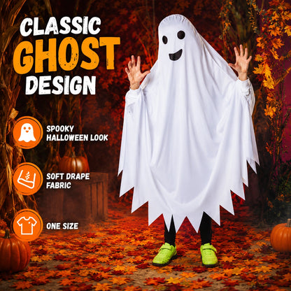 Ghost Costume Poncho