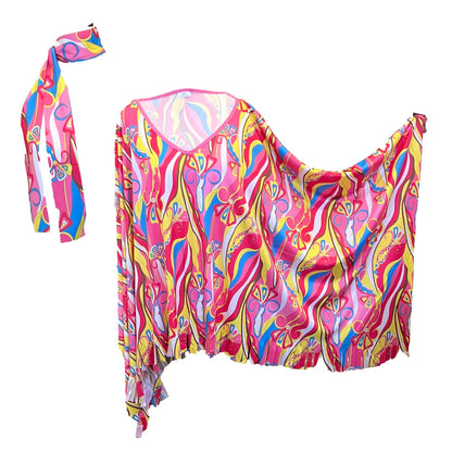 Flower Power Poncho