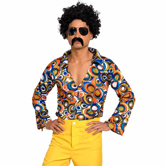 60s Woodstock Fancy Dress Costume Shirt
