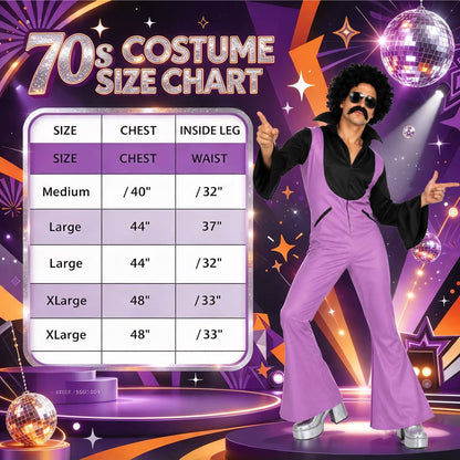 70s Disco Jumpsuit Costume