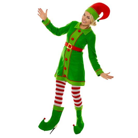 Adult Elf Christmas Fancy Dress Costume Santa.jpg