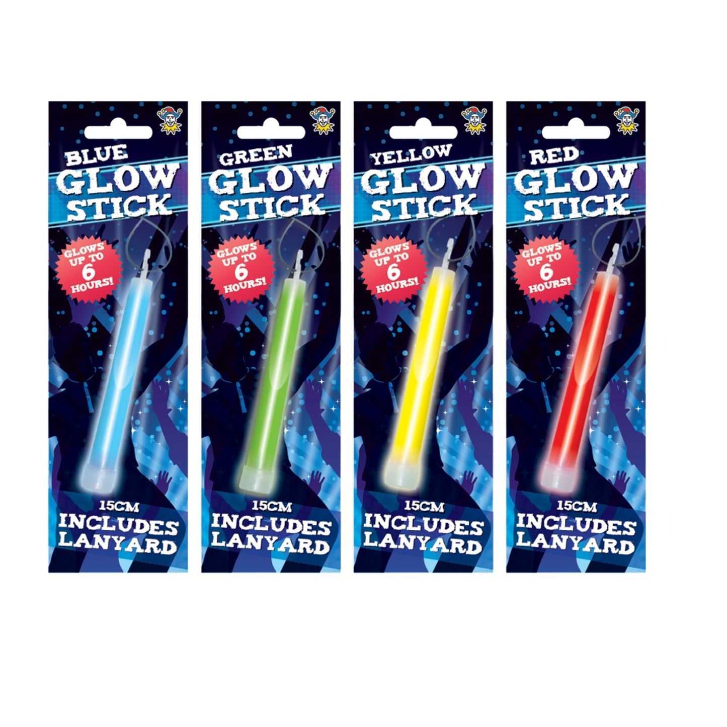 4 Glow Sticks