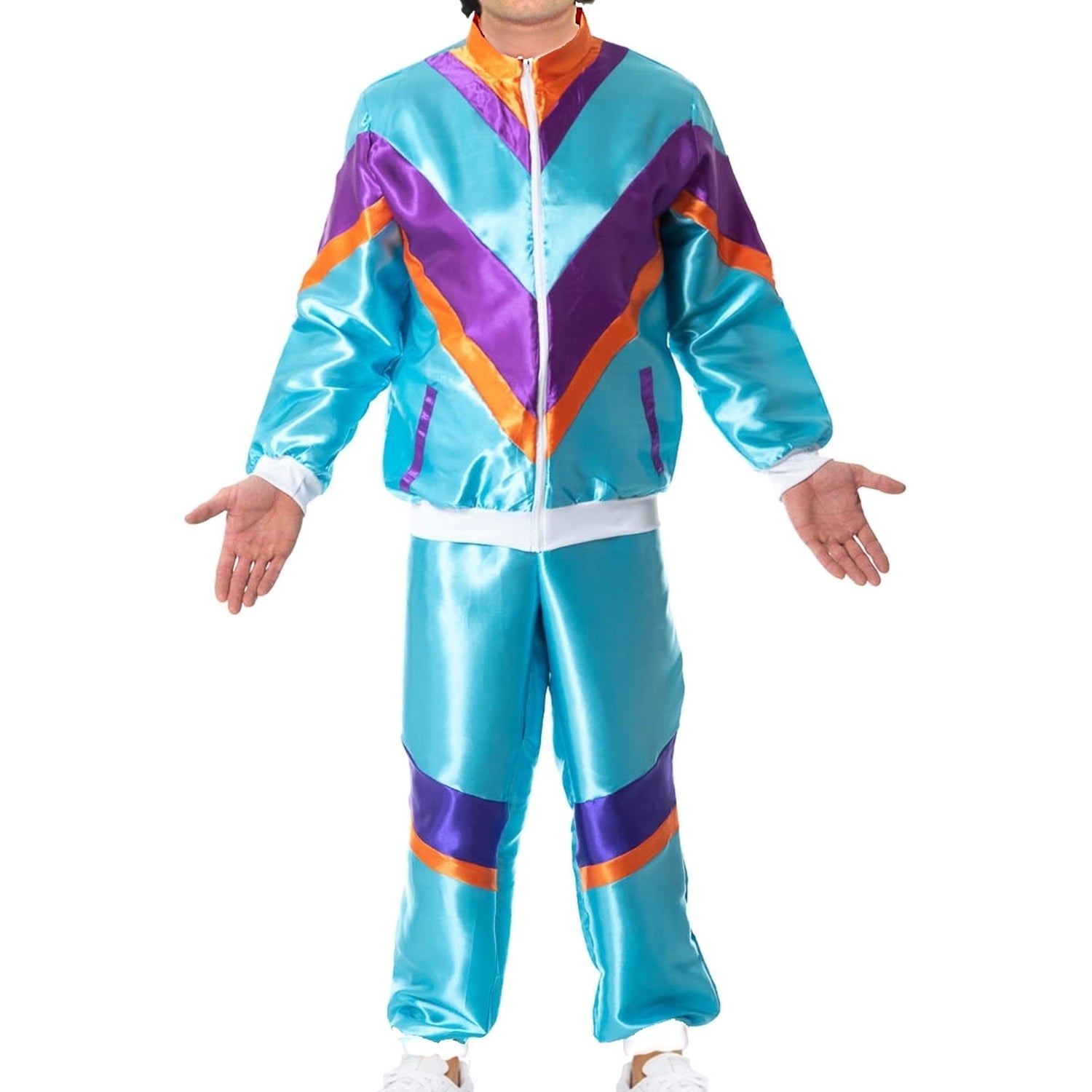 80s fancy dress 2024 mens shell suit