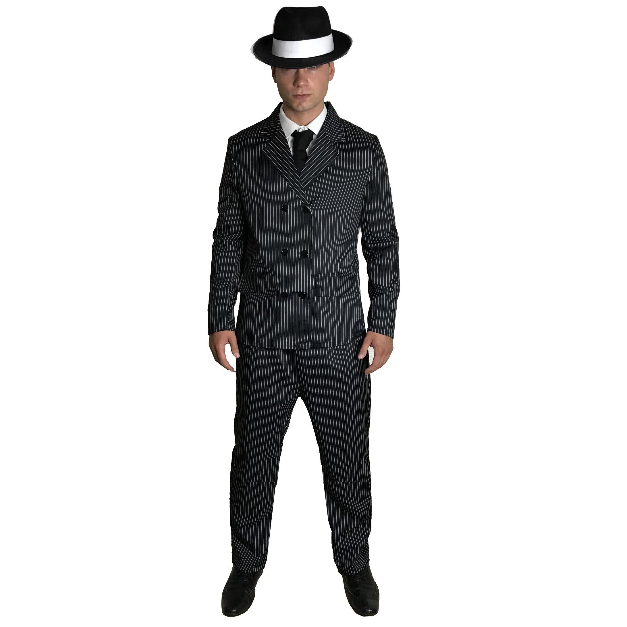 Pinstriped Gangster Suit – Sowest Fancy Dress